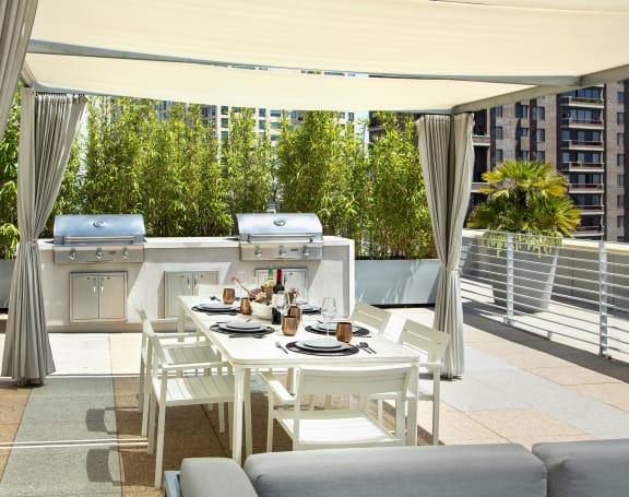 Westwood-Apartments-Wilshire-Margot-Rooftop-Lounge-With-BBQ