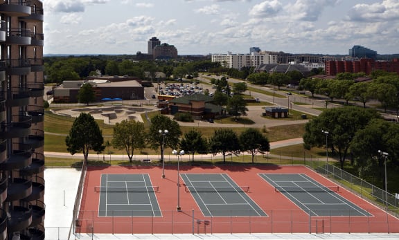 Tennis Court View at Durham, Edina, 55435