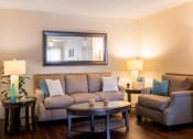 Thumbnail 6 of 28 - Living Room at Eucalyptus Grove Apartments California