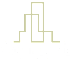 The image is a logo for 500 Plume Apartments, celebrating its establishment in 1969 and its anniversary in 2025.