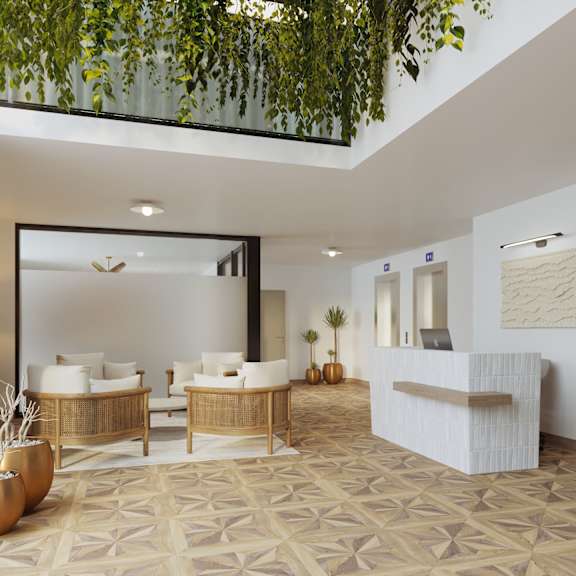 Lobby Lounge at WM by CLG, Los Angeles California
