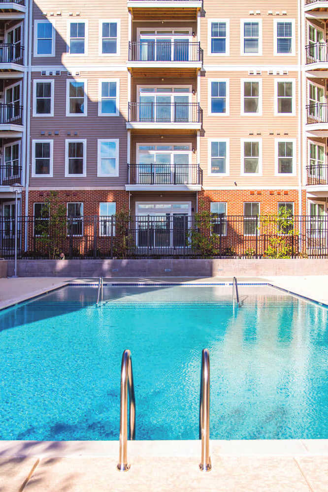Pool at Dartmoor Place at Oxford Square (1 of 2)