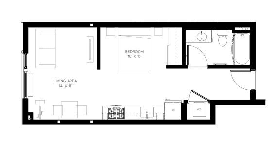 Multnomah Station B1 Floor Plan