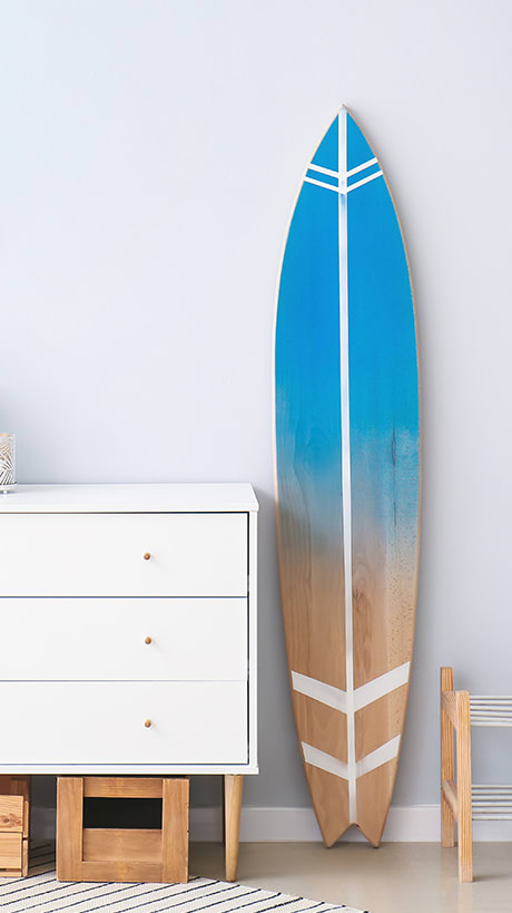 Lifestyle photo of beach themed decor at Tuscany Place Apartments, Florida