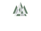 a logo of a pyramid and the word ascent on a green