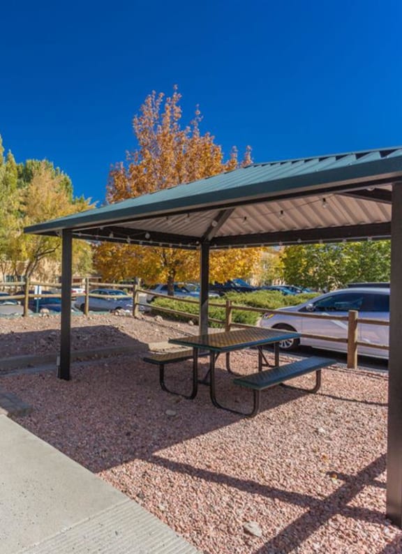 Picnic Area With Grilling Facility  at University Square Apartments, Flagstaff, Arizona