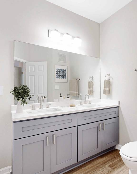 Bathroom at Creekside at White Oak in Newnan, GA, 30265