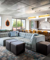 Media lounge at Centerra, San Jose, California