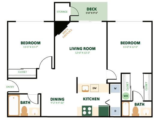 Floor Plan  a floor plan of a bedroom floor plan with bedrooms and a living room