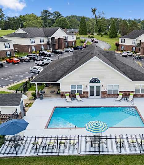 Aerial View of Legacy Village