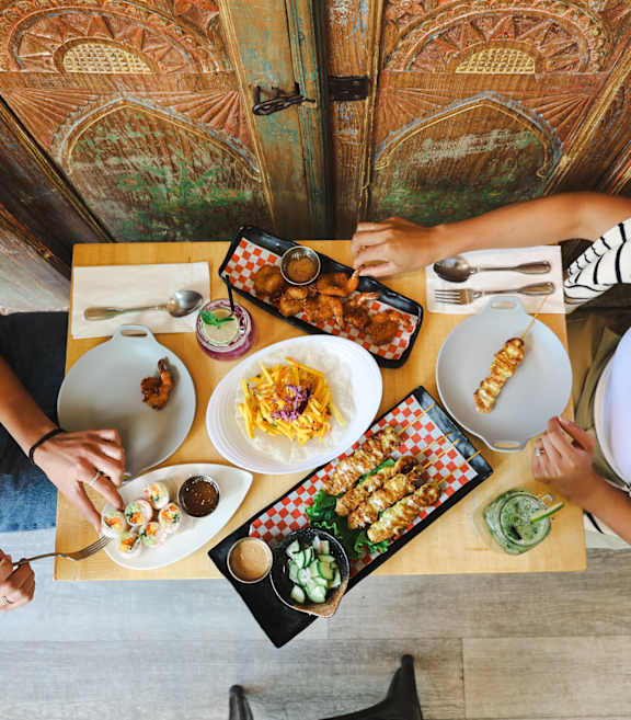 Girls Having A Meal at 107 Redpath, California, M4S 2J9