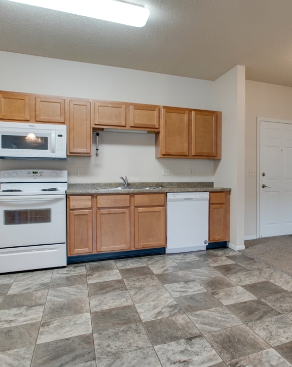 a washer and dryer in the laundry room