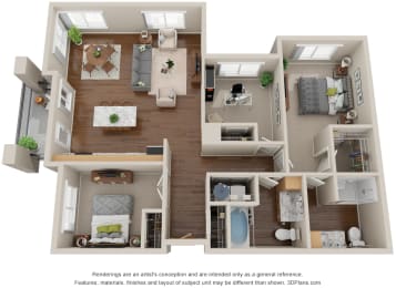 Solstice of Mesa_3 Bedroom