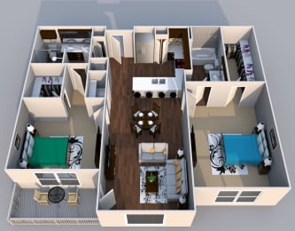 Steinbeck Floor Plan  at EdgeWater at City Center, Lenexa