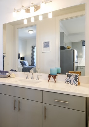 Living + dining + Kitchen at Reveal on the Lake, Rowlett, Texas