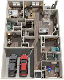 4 Bed  2 Bath Floor Plan | 1,774 Sq. Ft at Seaboard at Sidbury Station, Castle Hayne, 28429