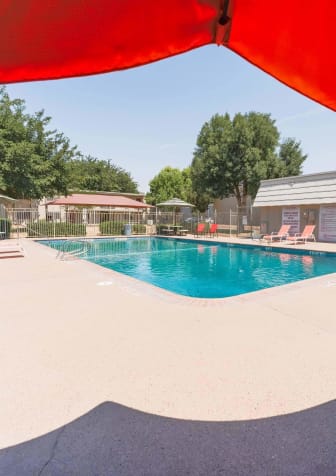 Pool at Cantera Apartments, El Paso TX 79935