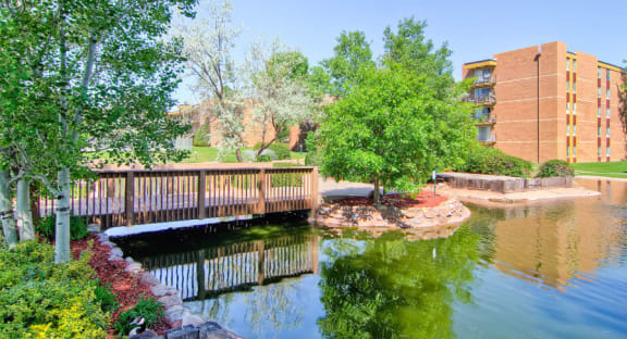 Lake With Lush Natural Surrounding at Monaco Lakes, Colorado