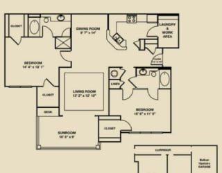 Floor Plan The LeConte