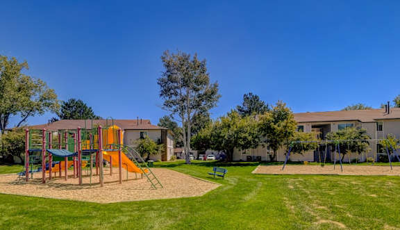 our apartments have a playground for your kids to play