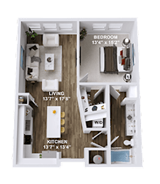 Unit A4 at Parkway Crossings, Kissimmee