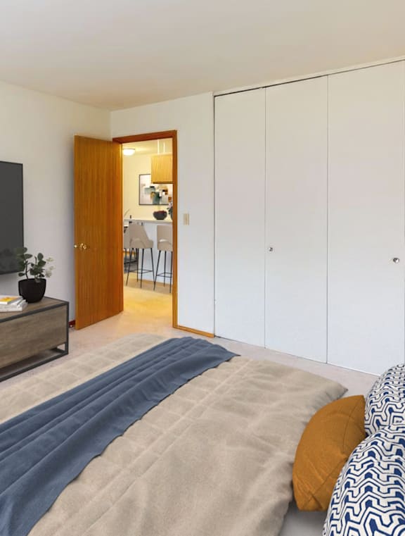 Social Lounge at Poplar Creek Apartments, Brookfield