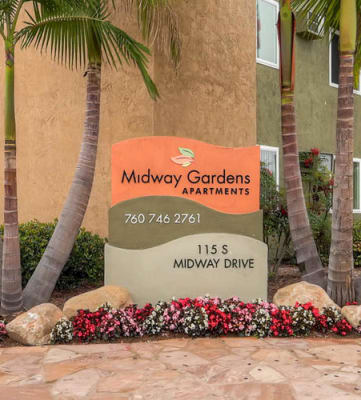 Midway Gardens Monument Signage