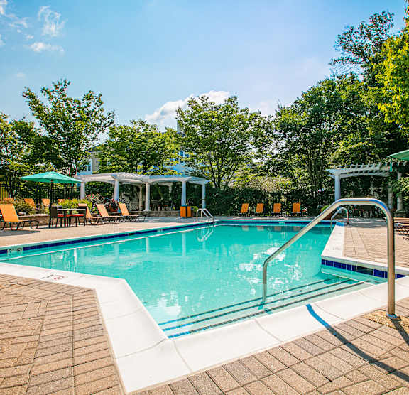 Pool view at Broadlands Apartments, Ashburn, VA, 20148