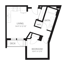 Vela Apartments C1 Floor Plan