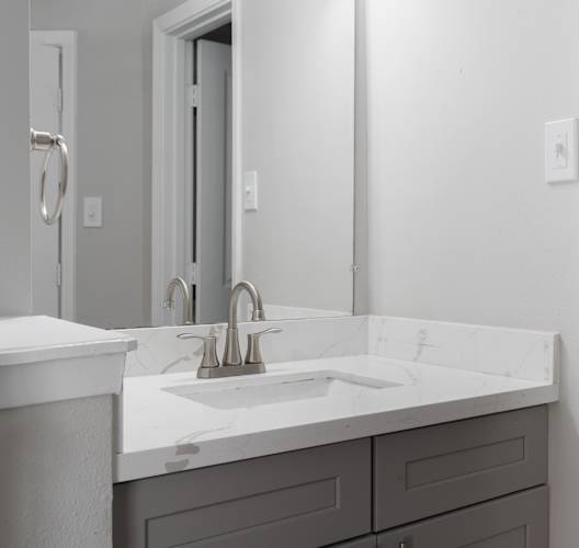 Bathroom with sink at Brook Meadow Village, Austin