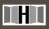 A graphic of a black letter H on a white background.