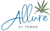 allure at tempe logo with white background
