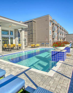 take a dip in our resort style swimming pool