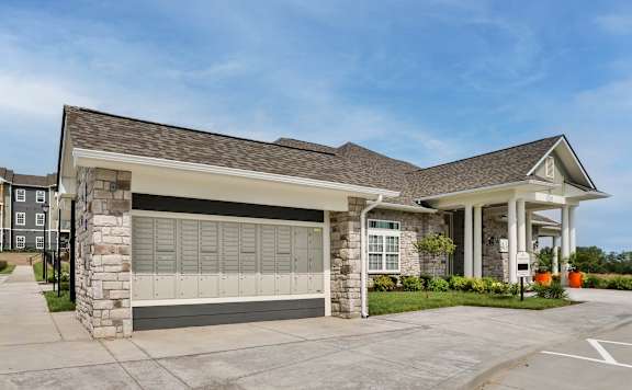 Clubhouse Mailboxes  at Aventura at Hawk Ridge, Lake St Louis, 63367