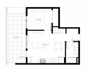 Multnomah Station B4 Floor Plan