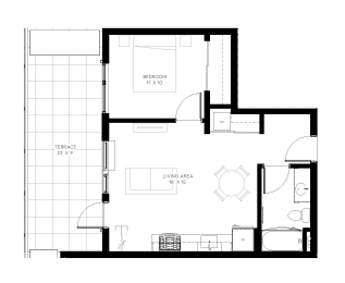 Multnomah Station B4 Floor Plan
