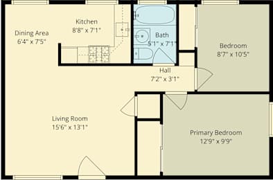A floor plan for a home at 710 Coleman Ave, Menlo Park, Ca 94025 is shown.
