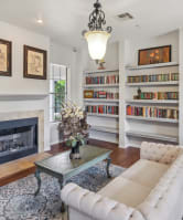library at St. Augustine Estate, Dallas