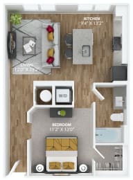 S2 Floor Plan at The Alibi at Lake Lilly, Ocoee, 34761
