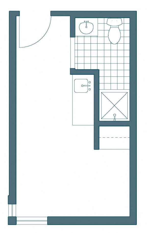 Studio Floor Plan
