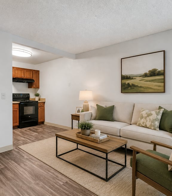 Peppertree Living Room and Kitchen