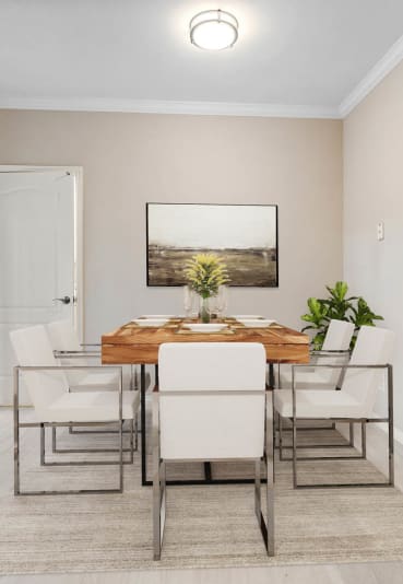 Dining Area at Brandywine Apartments, Michigan, 48322