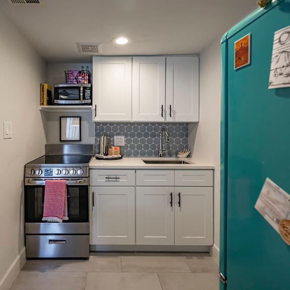 Kitchen at Polanco Apartments