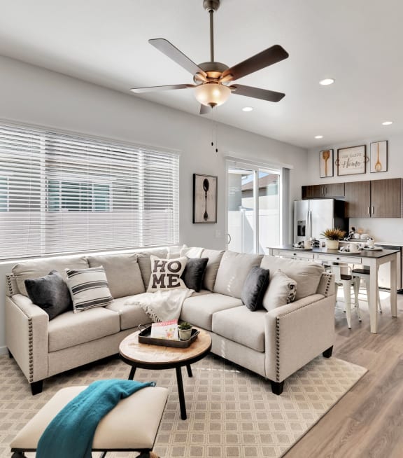 Open-concept Floor Plan at Parke Place, Prescott Valley, Arizona