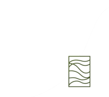 A logo with a green leaf and a white background.