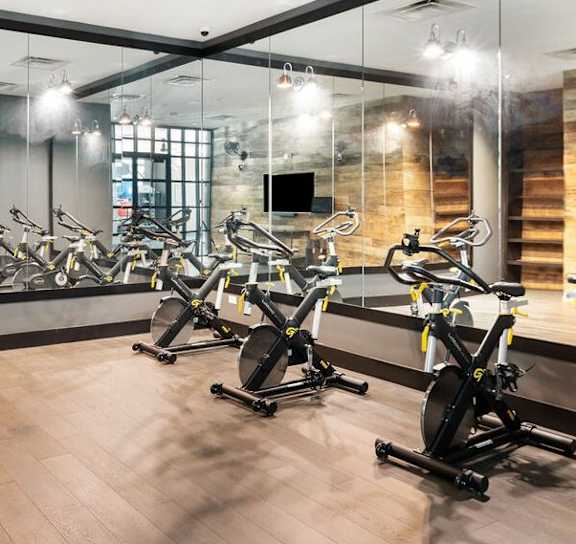 Spacious Fitness Center at Bridges at Flatiron, Colorado