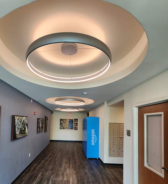Lobby and Mail Area