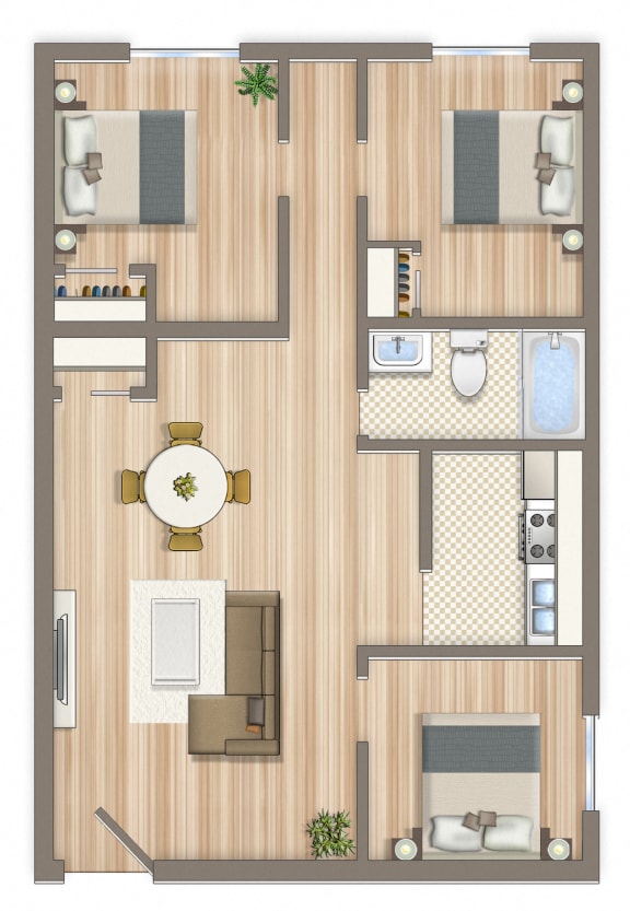 865-Square-Foot-Three-Bedroom-Apartment-Floorplan-Available-For-Rent-Richman-Apartments