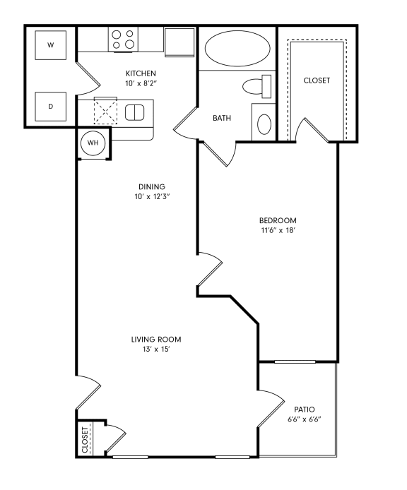 A2 Floor Plan at Sovereign at Overland Park, Kansas