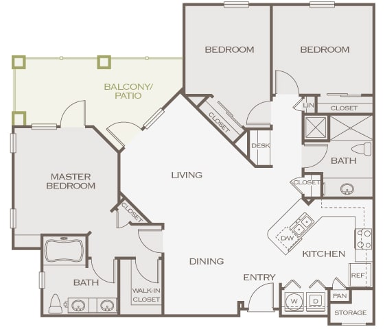 The Fairways - C1 St Andrews - 3 Bedroom 2 Bath